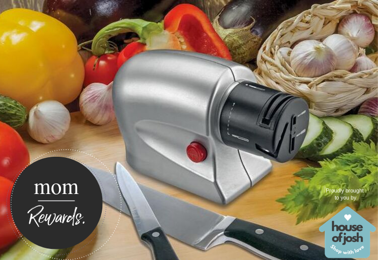 WIN 1 Of 30 Electric Knife Sharpener’s From House Of Josh!