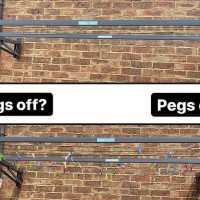 Massive Debate About Whether Pegs Should Always Remain On The Washing Line