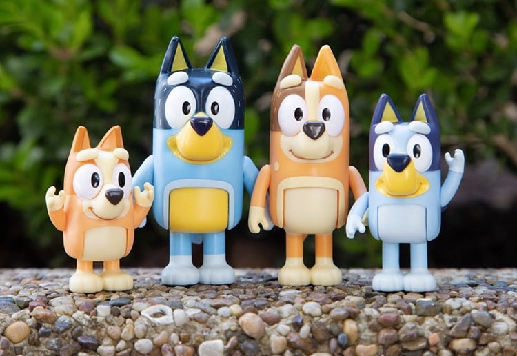 A Sneak Peek At The New Bluey Figurines - Mouths of Mums