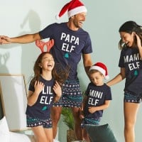 Adorable Matching Christmas PJs For The Whole Family