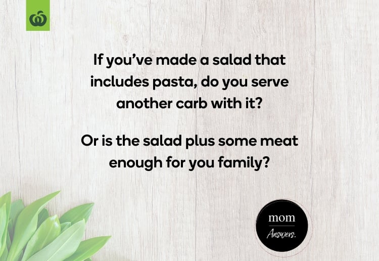 woolworths salads mom answers 6