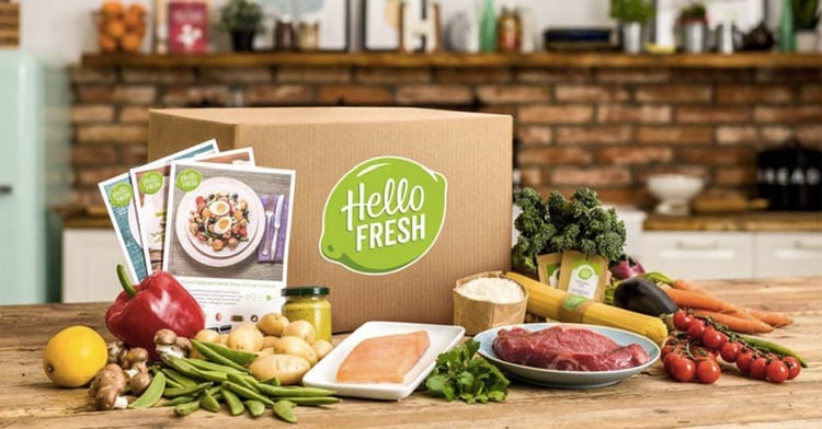 hello-fresh meal kit and meal delivery service
