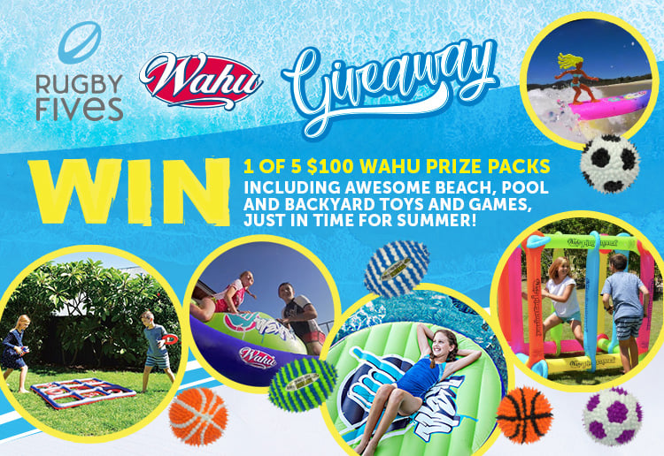 Win 1 Of 5 Wahu Summer Prize Packs!