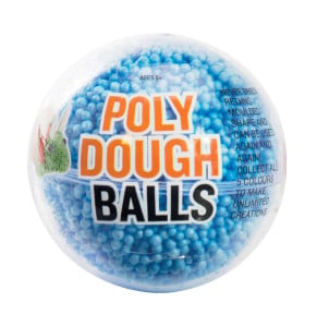 A packet of PolyDough balls