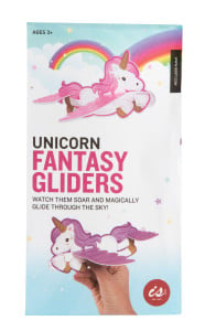 A packet of Unicorn gliders