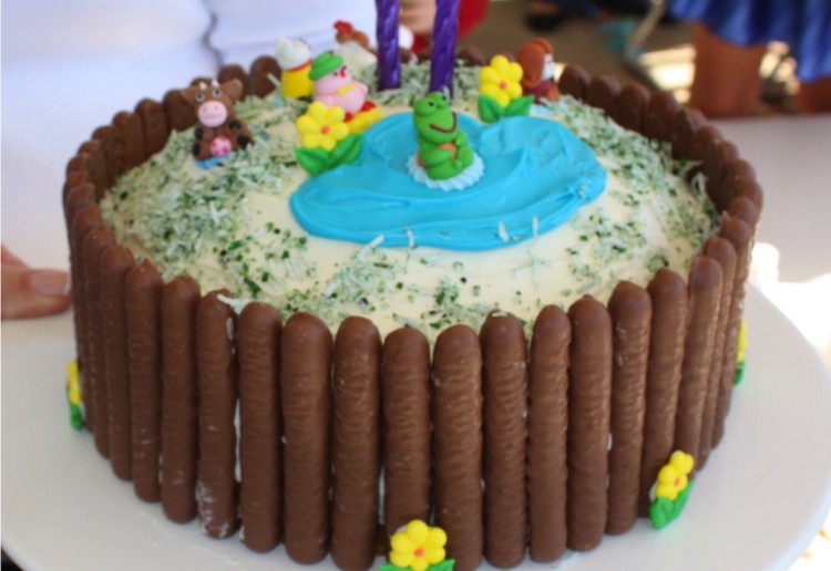 FARMYARD BIRTHDAY CAKE