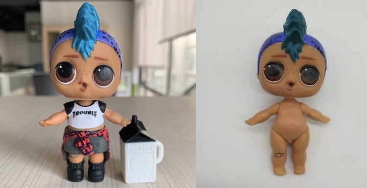 LOL Surprise Dolls boy version with clothes and without clothes