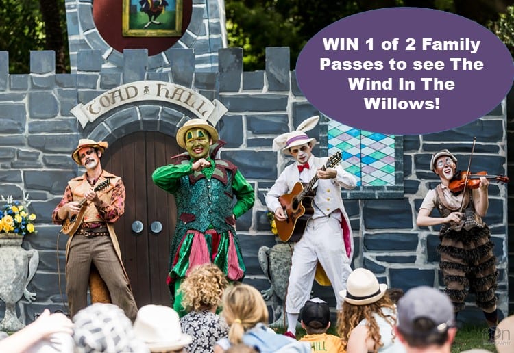 WIN 1 of 2 Family Passes To See The Wind in The Willows!