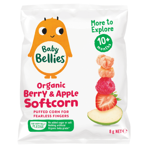 Image of Baby Bellies Organic Berry and Apple Softcorn