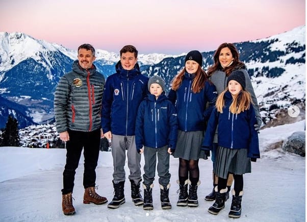 Princess Mary and Children moved to Switzerland