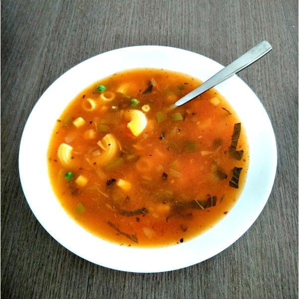 Macaroni and Vegetable Soup Recipe