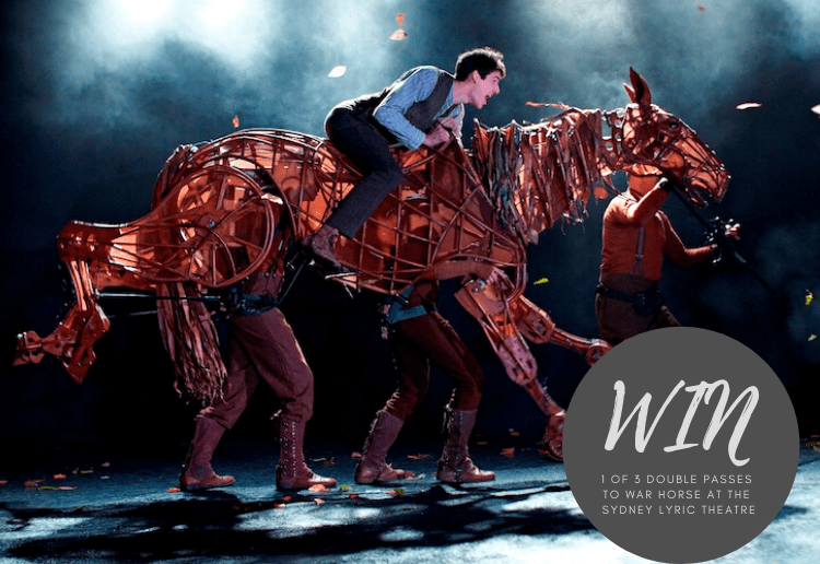 WIN 1 of 3 Double Passes to WAR HORSE at the Sydney Lyric Theatre