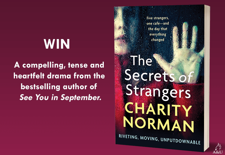 WIN 1 of 34 copies of The Secrets of Strangers by Charity Norman
