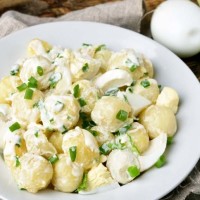 Potato Salad with Egg and Onion