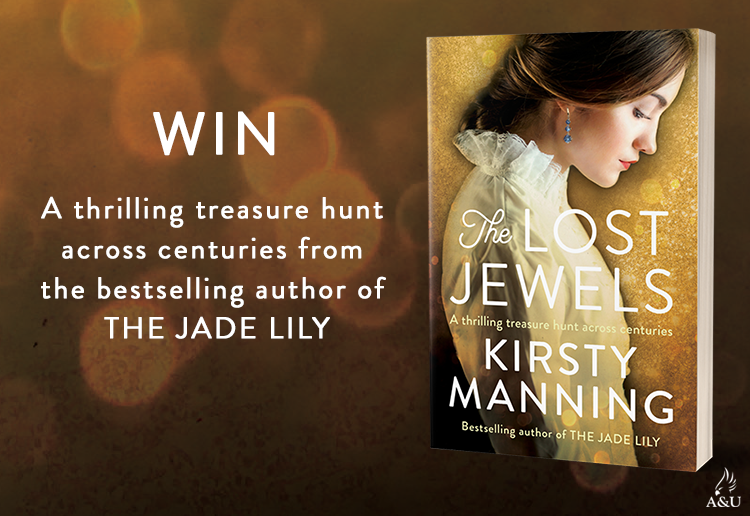 WIN 1 of 16 copies of The Lost Jewels by Kirsty Manning