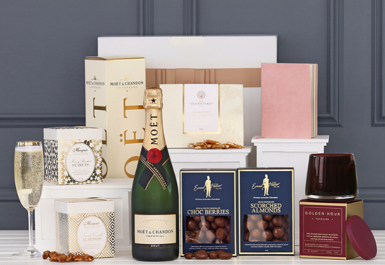 WIN 1 Of 4 ‘A Little Luxury with Moët’ Hampers From The Hamper Emporium