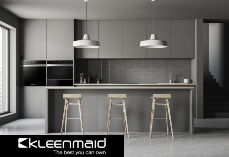 A beautiful fresh kitchen with Kleenmaid Appliances