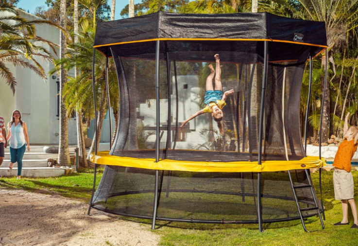 Image of child jumping on a vuly lift 2 trampoline