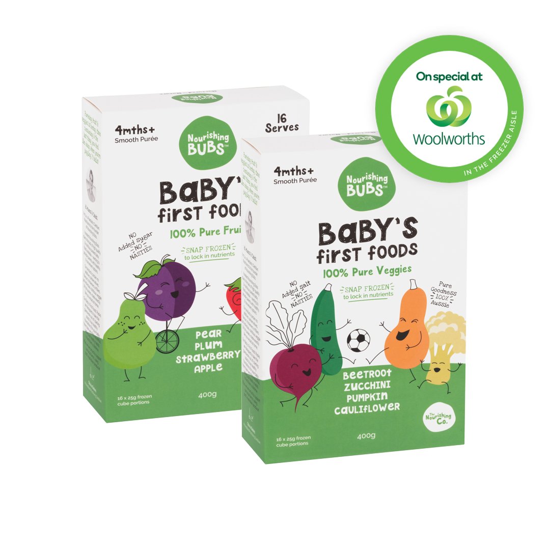 Image of Nourishing Bubs Baby's First Foods