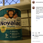 image of Novalac fruits toddler milk social sharing