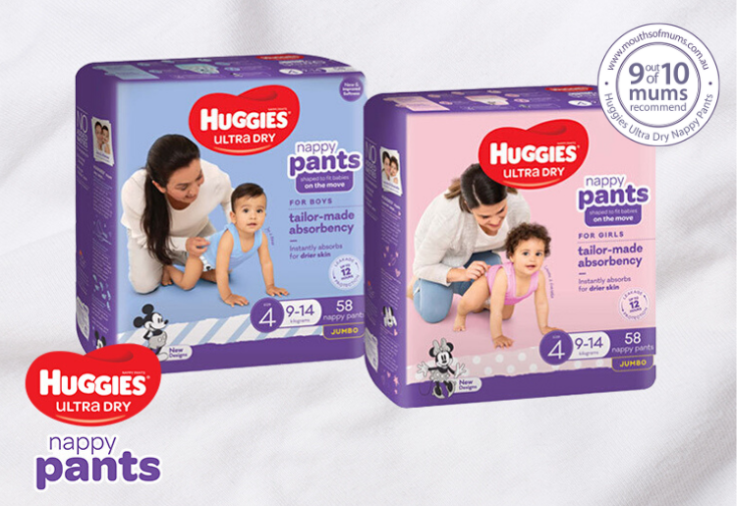 Huggies Ultra Dry Nappy Pants Review Image