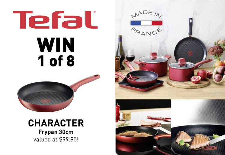 WIN 1 of 8 Character 30cm Frypans from Tefal