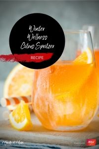 zip tap recipe winter wellness citrus spritzer