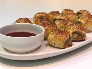 Gourmet sausage rolls