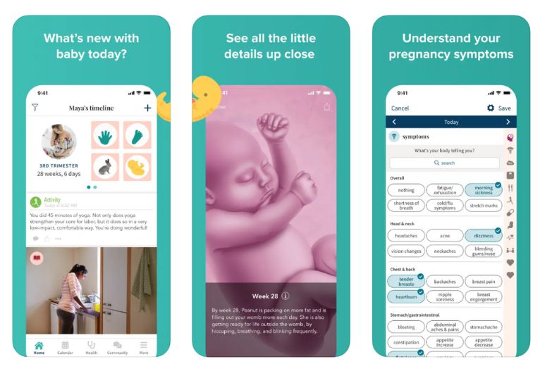 Ovia Pregnancy and Baby Tracker