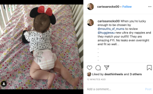 Huggies Ultra Dry Review Social Sharing
