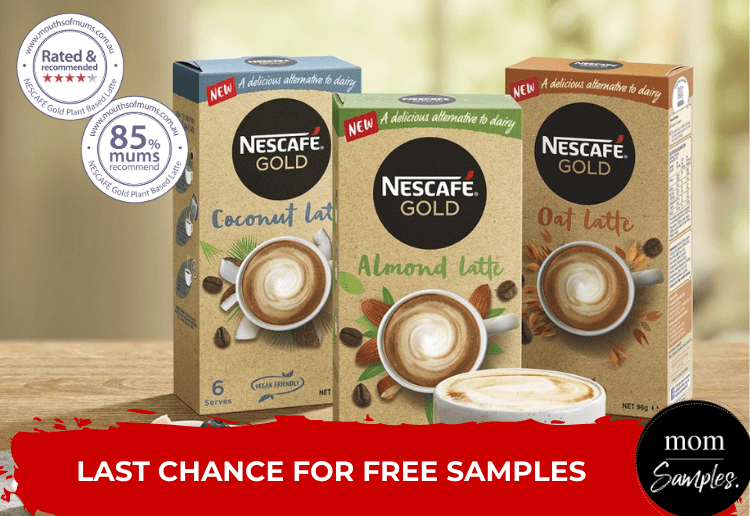 Nescafe Gold Plant Based Latte_Samples_Last Chance to Apply_750x516