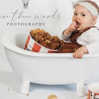 Mum Viciously Attacked For KFC-Themed First Birthday Photo Shoot