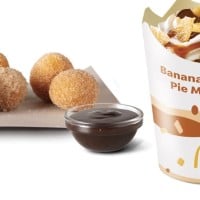 McDonalds Launches Doughnut Balls And The New Banana Caramel Pie McFlurry