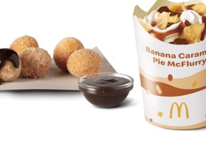 mcdonalds banana caramel pie mcflurry