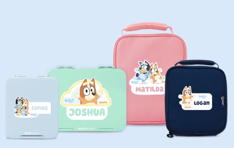 bluey lunchboxes
