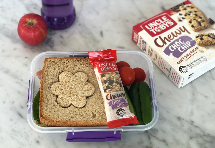 Uncle Tobys Lunchtime Hacks Cookie Cutter Sandwich