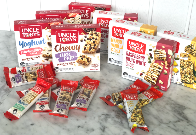 WIN a 6 months’ supply* of UNCLE TOBYS® Muesli Bars to share with your family!