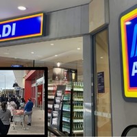 Massive Crowds Ignore Social Distancing To Get Hold Of Aldi Special Buys