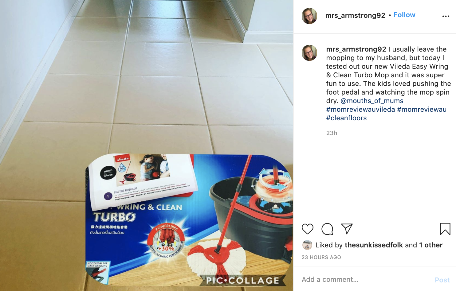 Vileda UK - An HONEST REVIEW of our Vileda Turbo Spin Mop and Bucket 🙌 ⬇️  This mop is now going to be my new obsession!!Super easy to use, streak  free, left