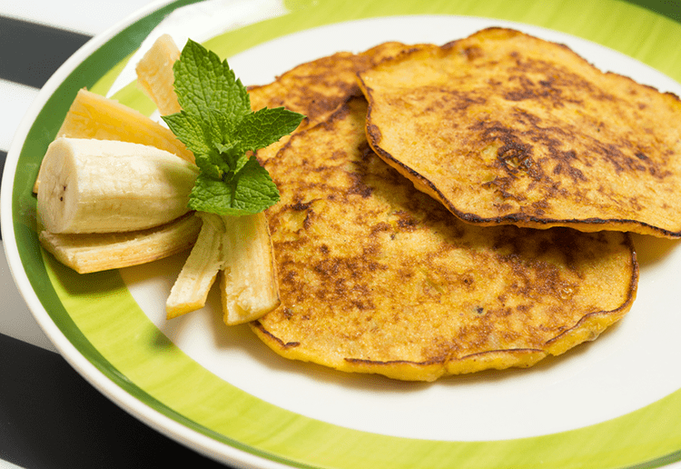 2-Ingredient Banana and Egg Pancakes Recipe
