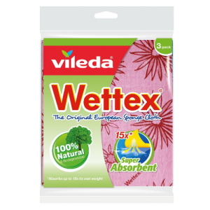 Image of Vileda Wettex The Original European Classic Sponge Cloth 3PK