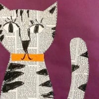 Newspaper cats