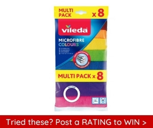 Vileda Microfibre Colours MultiPack_Spring Cleaning Feature