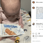 waterwipes review social sharing