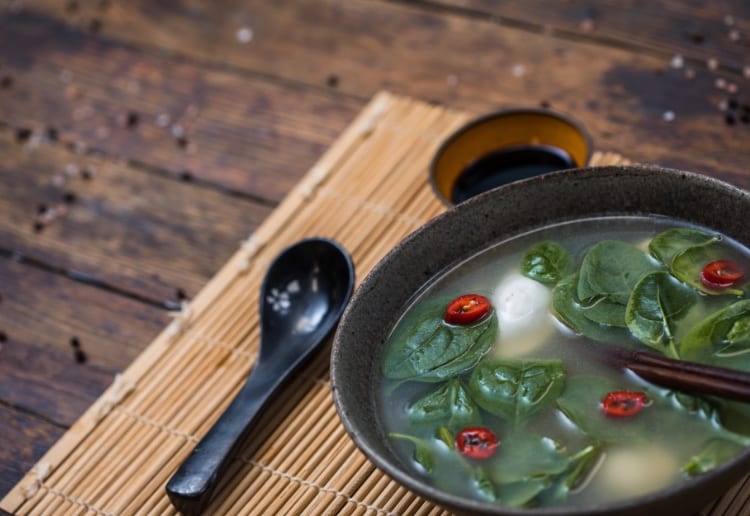 Speedy Vegetable And Dumpling Soup