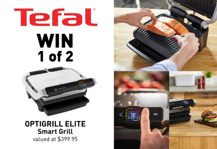 WIN 1 of 2 Tefal OptiGrill Elite Smart Grills 750x516