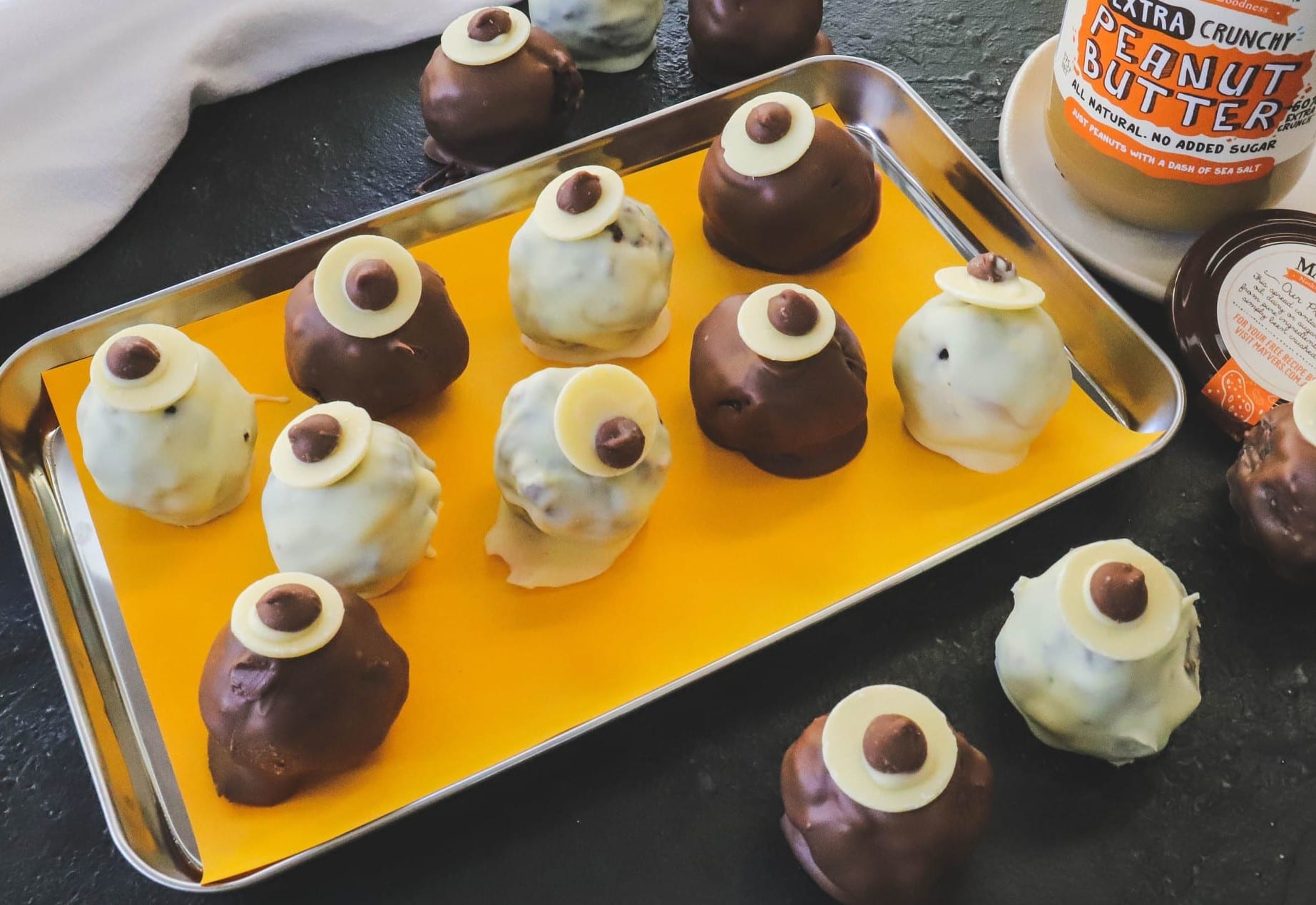 Peanut Butter Eyeballs Real Recipes from Mums