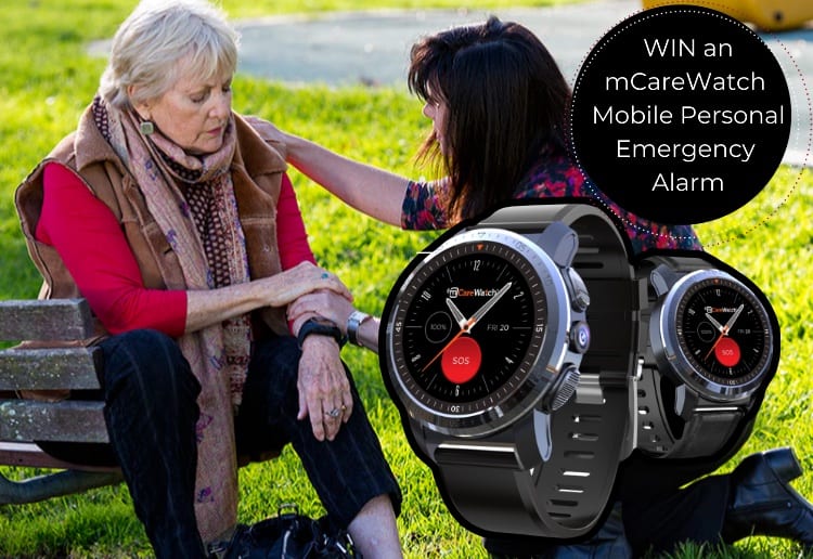 Win An mCareWatch Mobile Personal Emergency Alarm From mCare Digital