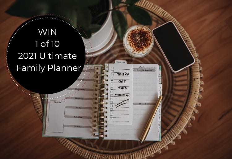 WIN 1 of 10 – 2021 Ultimate Family Planners