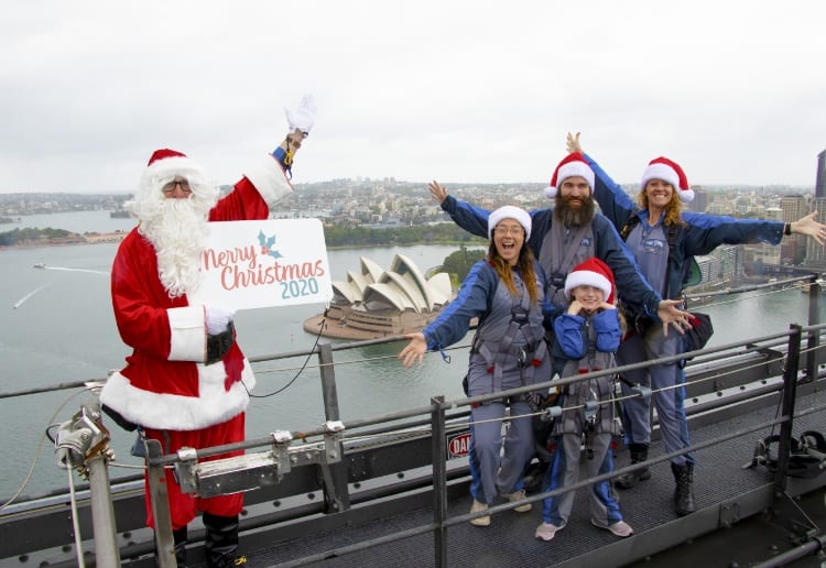 Win A Family BridgeClimb To See Santa On Top Of The Sydney Harbour Bridge